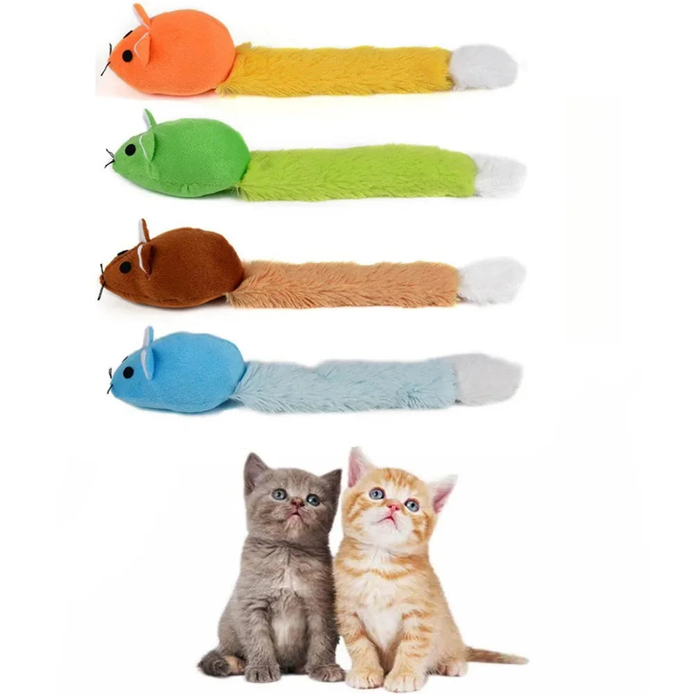 Interactive Long Tail Mouse Cat Toy | Fun Teaser for Active Play