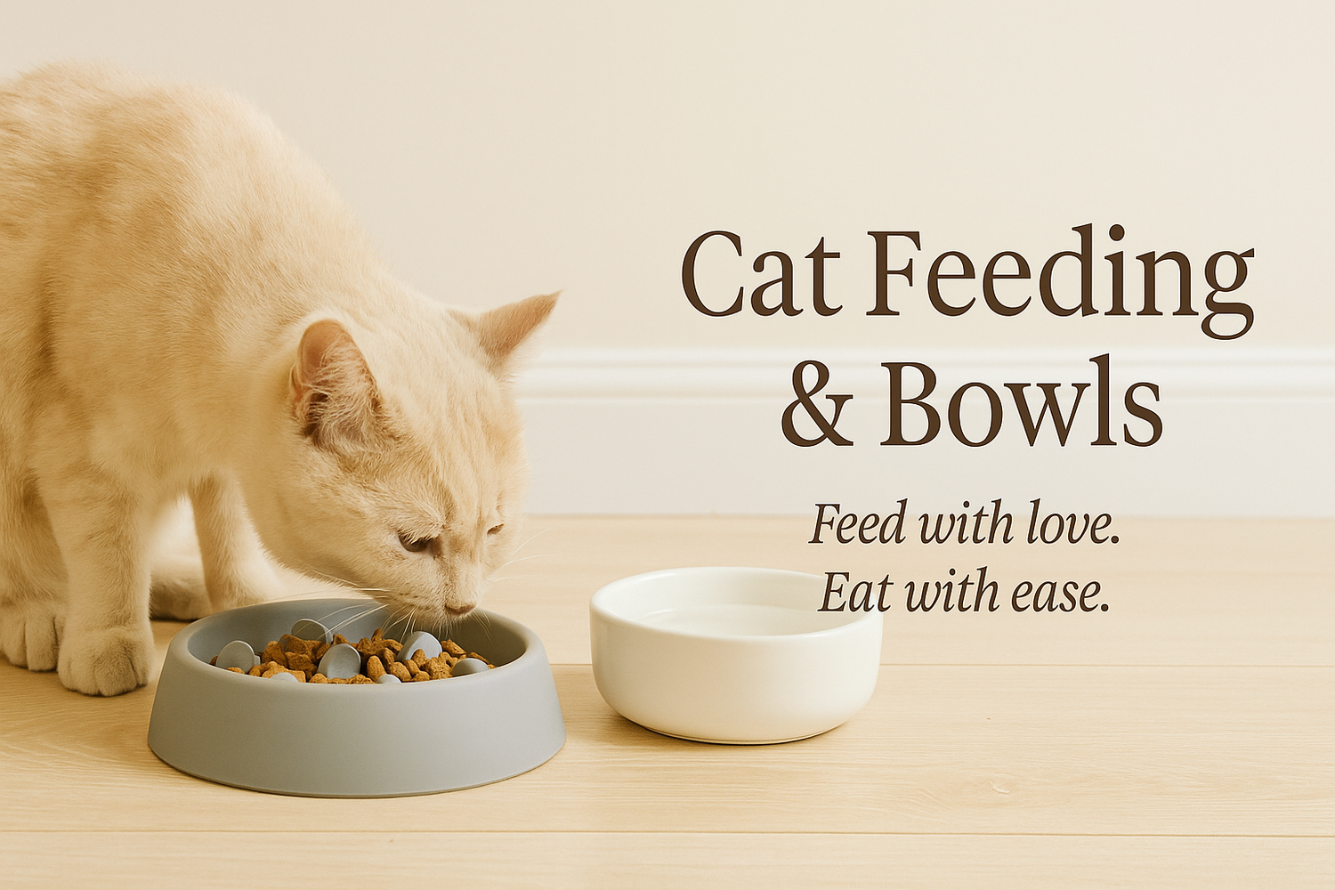 Cat Feeding & Bowls