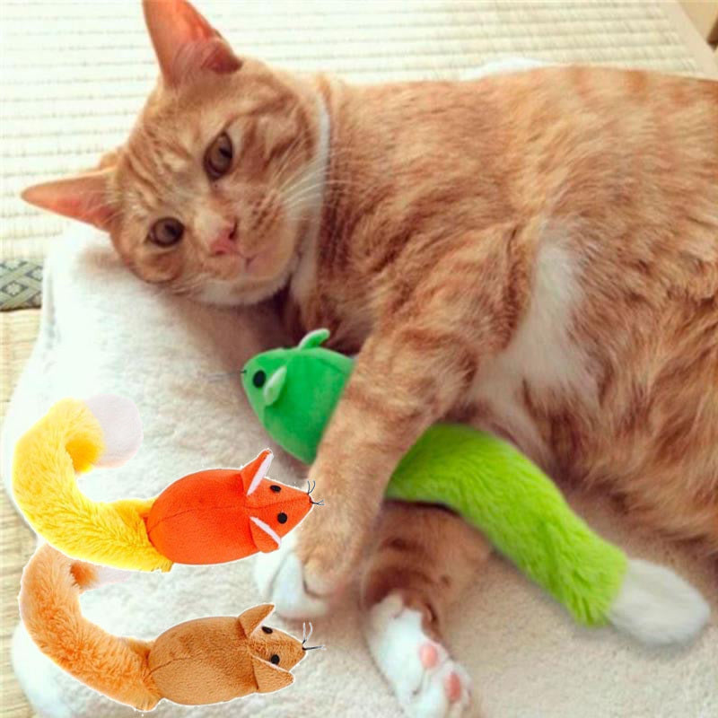 Interactive Long Tail Mouse Cat Toy | Fun Teaser for Active Play